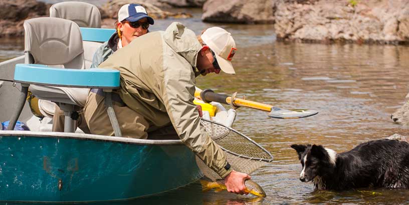 Fall Morning Fly Fishing Tote Bag