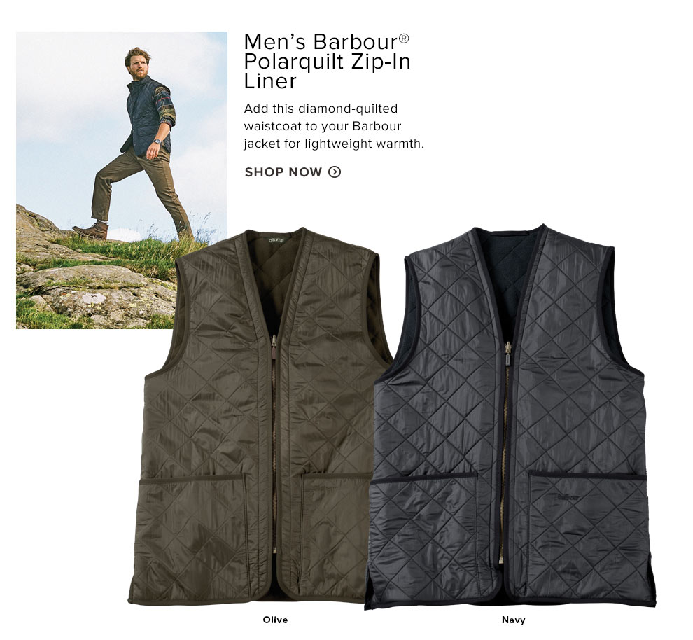 barbour liners