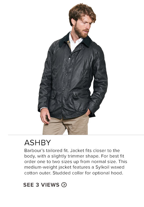 barbour ashby size guide