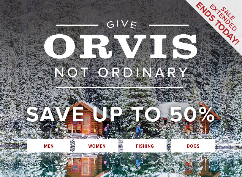 Orvis Mens Size Chart
