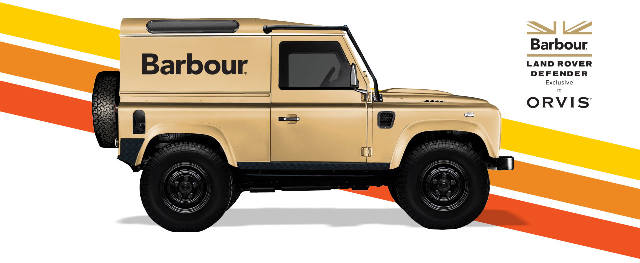 Restored Land Rover Defender! - Orvis 