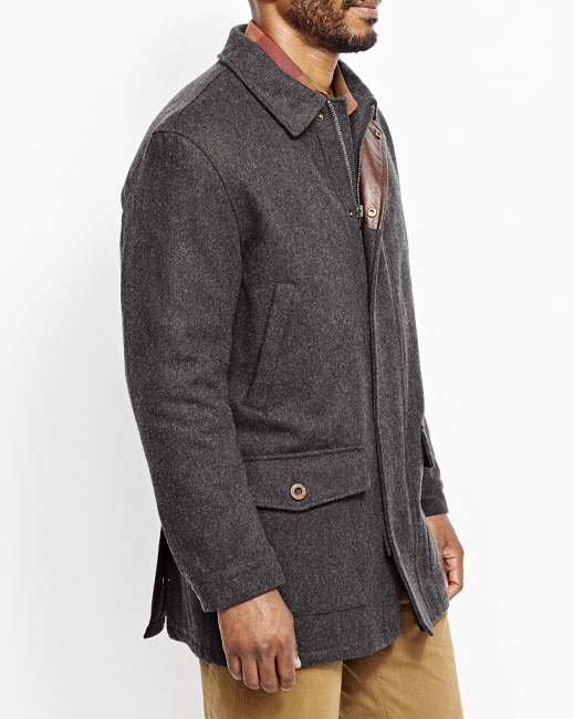 Orvis Black Sheep Wool Driving Coat 