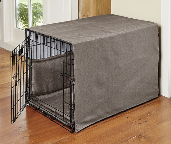 large enclosed dog crate