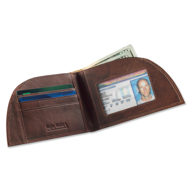 Image of Leather Front-pocket Wallet