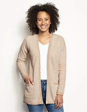 orvis signature merino cardigan