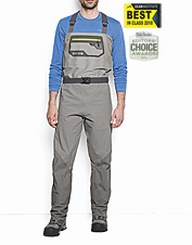 Our Men's Ultralight Convertible Wader offers superior comfort and performance on the water.