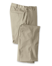 khaki plain cargo trousers
