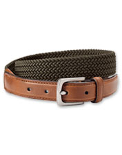 Braided Latigo Leather Belt - Orvis